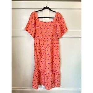 Michelle McDowell  Daphne‎ Dress | Rough Runner Coral